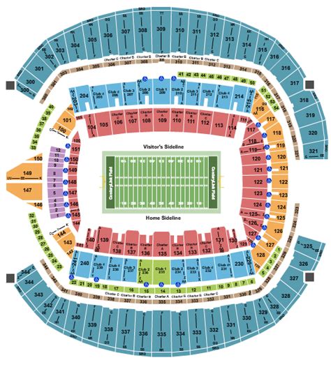 Seahawk Stadium Seating Chart