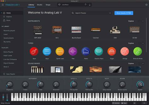 Download Arturia Analog Lab V v5.1.0 [OSX] | Plugin Crack