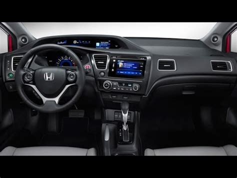 Honda - 2015 Honda Civic Coupe Interior - YouTube