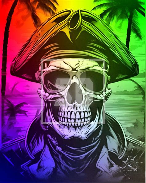 Skeleton Skull Flag Bones Pirate Crossbones Skull by sytacdesign on DeviantArt