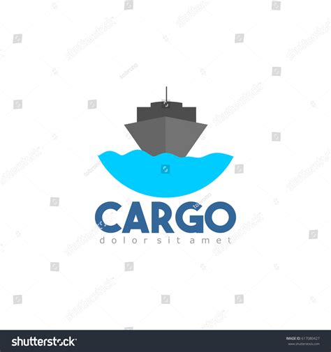 Cargo Logo Vector Template Stock Vector (Royalty Free) 617080427 ...