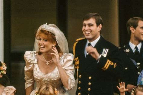 Prince Andrew and Sarah Ferguson's 1986 Wedding Photos - Fergie and Andrew's Wedding Details