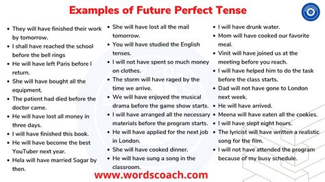 Future Perfect Tense Archives - Word Coach