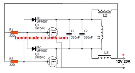 2 Simple Induction Heater Circuits - Hot Plate Cookers | Homemade Circuit… | Diagrama de ...