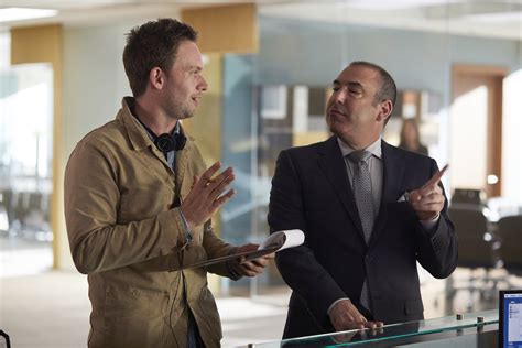 Suits Star Patrick J. Adams Directs 100th Episode — Exclusive Photos ...