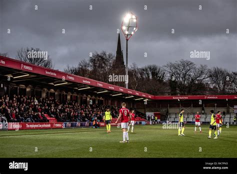 Salford City FC vs Havant and Waterlooville. The Peninsula Stadium ...