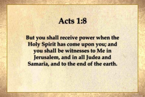 Acts 1 8 - Scripture on the Walls