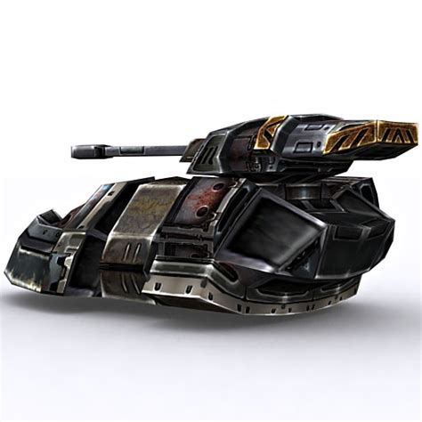 Vehicles :: Sci-Fi hover tanks