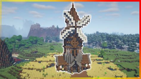 Large Minecraft Windmill - TBM | TheBestMods