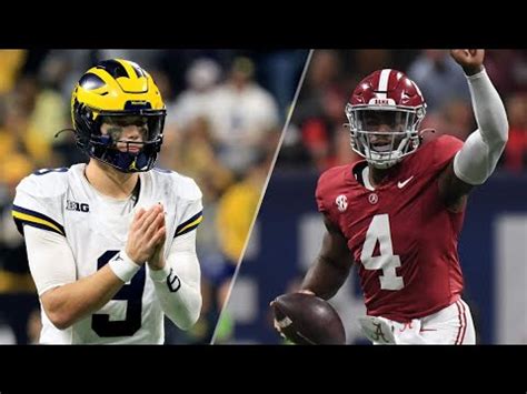 Michigan vs. Alabama Rose Bowl - Win Big Sports