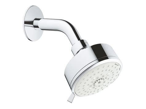 GROHE Tempesta Cosmopolitan 100 Wall Shower with Arm 4 Spray White (4 ...