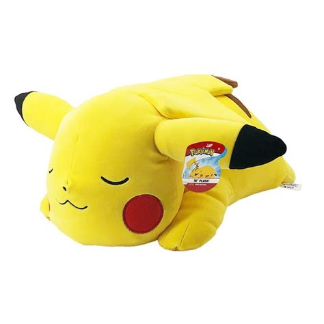 Pokemon 18-Inch Sleeping Pikachu Plush - Walmart.com - Walmart.com