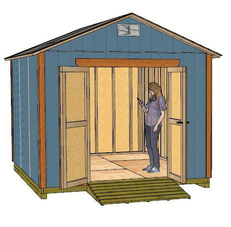 21 DIY 10x12 Shed Plans You Can Build - Epic Saw Guy