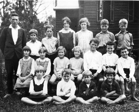 Mount Irvine School, 1927 | Photo Notes: Back row: Mr Jollie… | Flickr