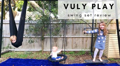 Vuly Play Swing Set Review - Stuff Mums Like