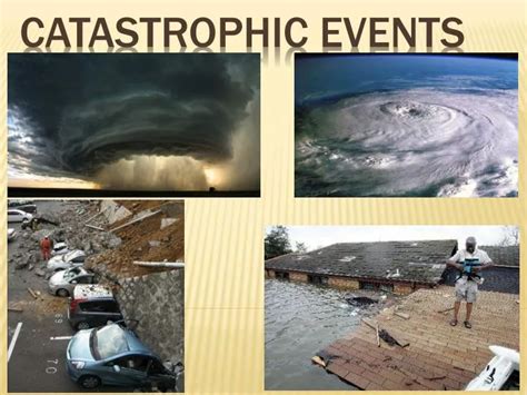 PPT - Catastrophic events PowerPoint Presentation, free download - ID:2155077