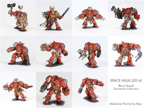 Blood Angels, Space Hulk, Terminator Armor - Space Hulk 2014 - Painted ...