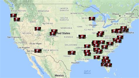 Educate yourself on the clown-pocalypse with this extensive map | Mashable