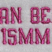 The Ocean Beach 15mm Font From wilcomembroideryfonts.com