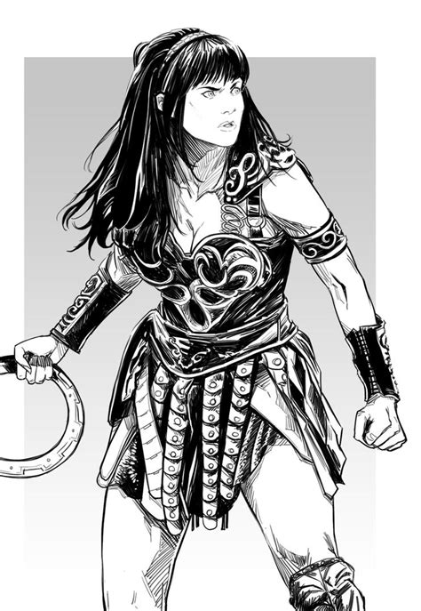 Xena by uger on DeviantArt