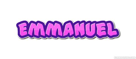 Emmanuel Logo | Free Name Design Tool from Flaming Text