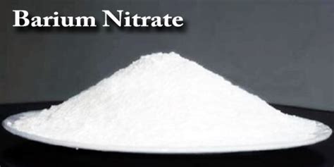 Barium Nitrate - Assignment Point