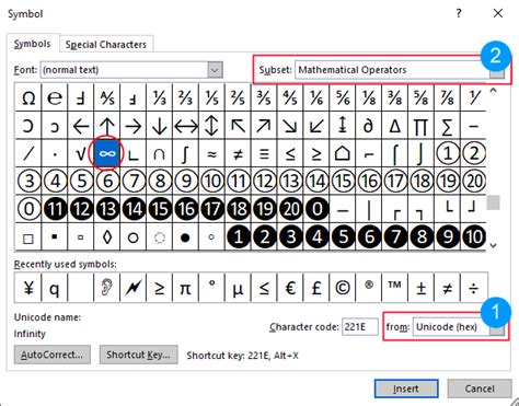 4 Easy Ways to Type the Infinity Symbol Text (∞) in Word - Software ...