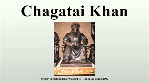 Chagatai Khan - YouTube