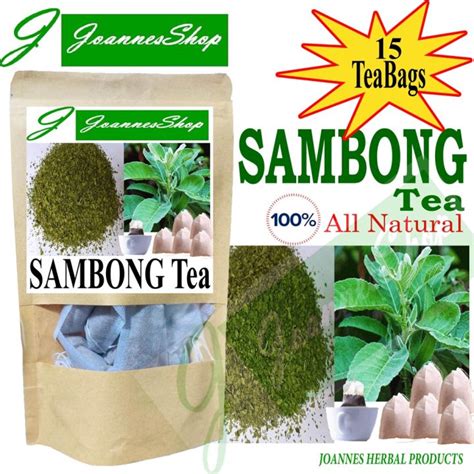 SAMBONG TEA MADE FROM SAMBONG LEAVES 100 PERCENT | Lazada PH