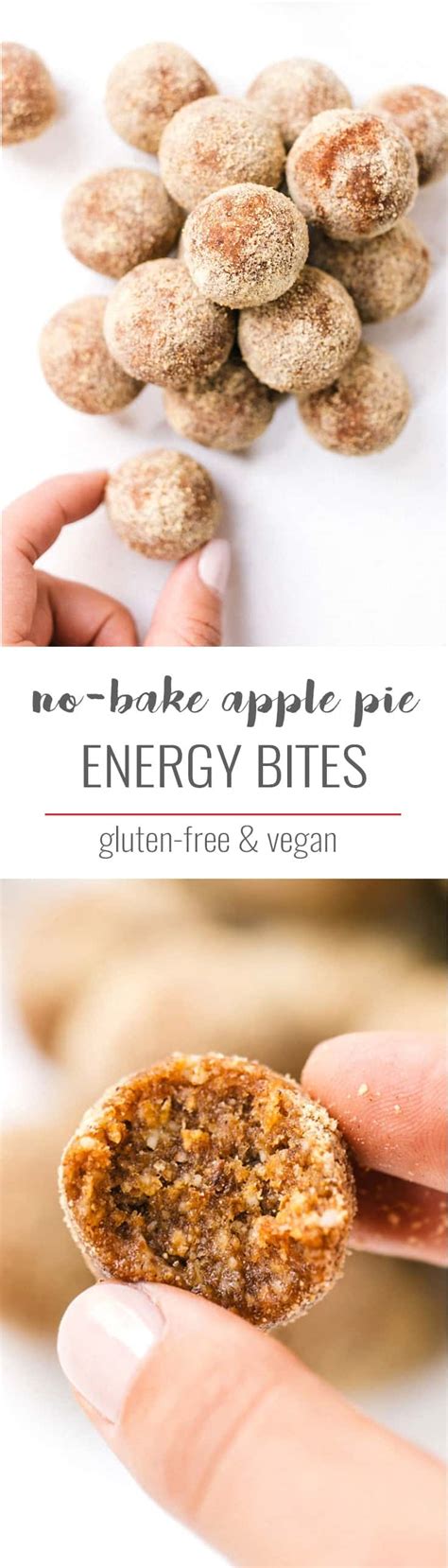 Apple Pie Energy Bites - Simply Quinoa