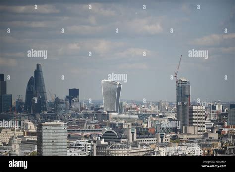 London Skyline, aerial views Stock Photo - Alamy