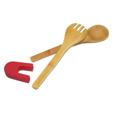 4imprint.com: Bamboo Silicone Tongs 127913