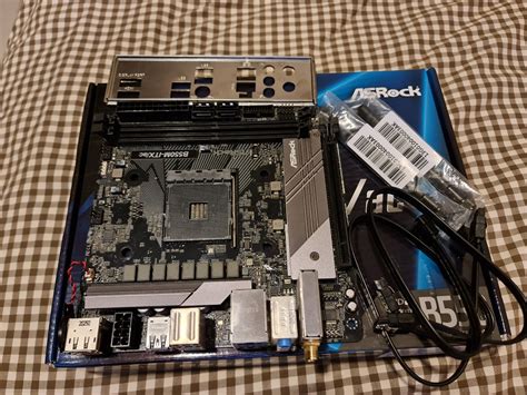 ASROCK B550M ITX MOTHERBOARD B550 B550m-itx/ac, Computers & Tech, Parts ...