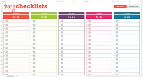 To Do List Spreadsheet — db-excel.com