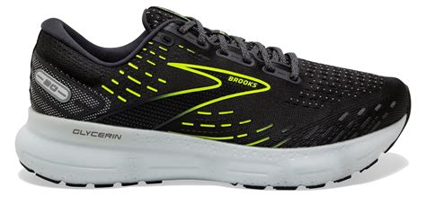 Brooks Men's Glycerin 20 - Ebony/White/Nightlife (1103821D047)