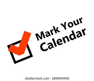 2 Check Mark Your Calendar Clipart Images, Stock Photos & Vectors ...