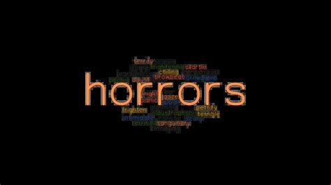 HORRORS: Synonyms and Related Words. What is Another Word for HORRORS ...