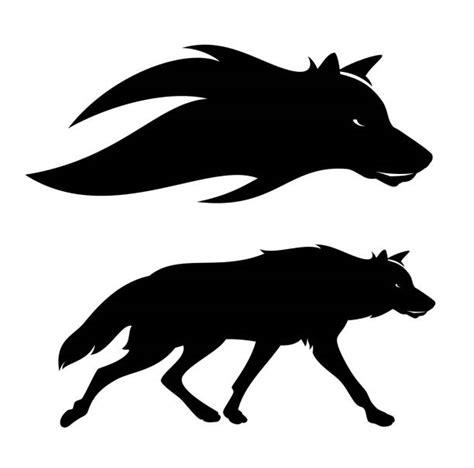 Wolf Running Illustrations, Royalty-Free Vector Graphics & Clip Art - iStock