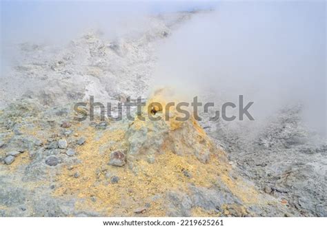 Volcano Release Sulfur Kunashir Island Kuriles Stock Photo 2219625261 | Shutterstock