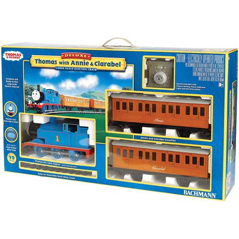 Bachmann Trains Large G Scale Thomas & Friends Thomas w/ Annie & Clarabel - Ready To Run ...