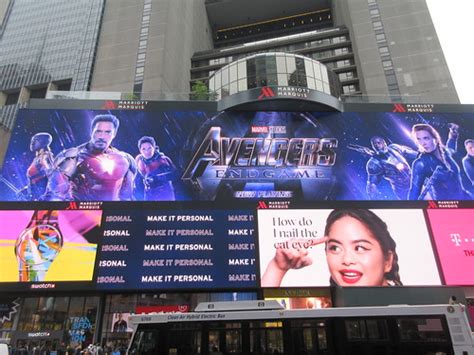 Avengers Endgame Electric Billboard Times Square 7483 | Flickr