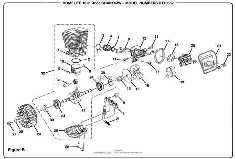 Homelite Super Xl Chainsaw Parts Diagram