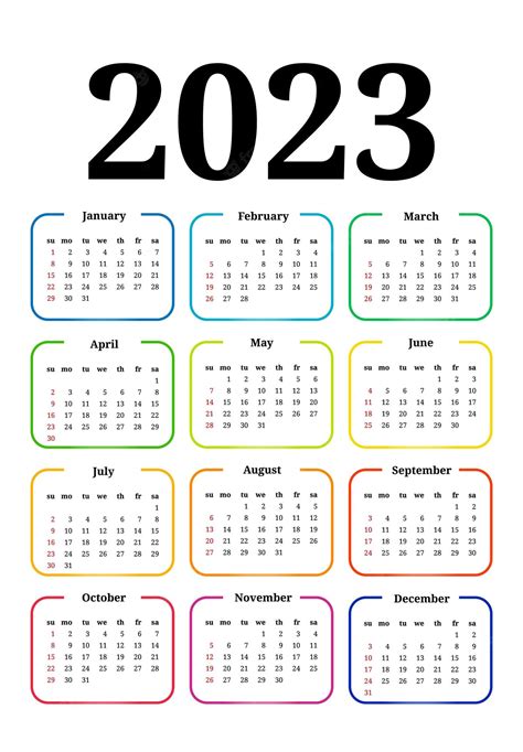 2023 Calendar Wallpapers - Wallpaper Cave