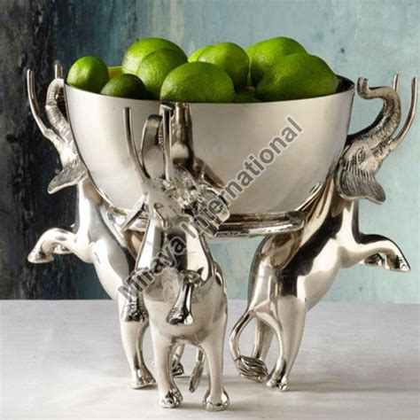 Elephant Fruit Bowl - Manufacturer Exporter Supplier from Moradabad India