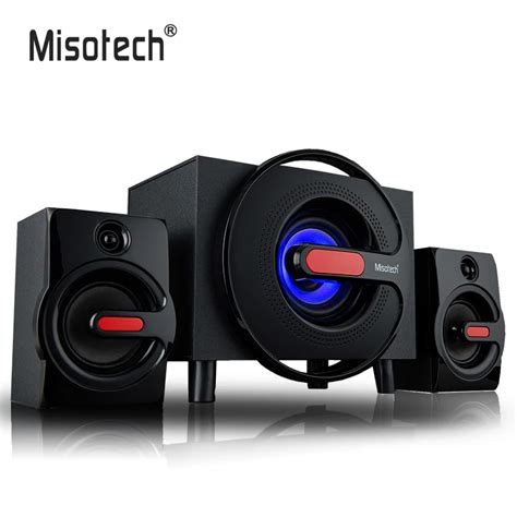 High Quality 3.5mm Subwoofer Wooden Speakers With Bluetooth SD Card U Disk to Play Music For ...