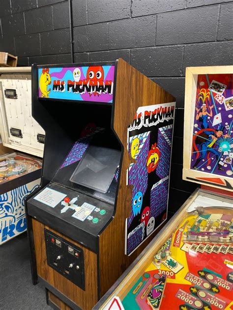 Ms Puckman Classic Arcade Video Multi-game – Pinball Medics