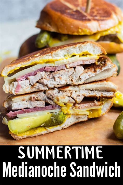 Cuban Medianoche Sandwich Recipe - The Foreign Fork