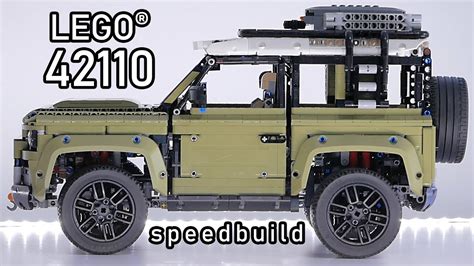 LEGO 42110 Speedbuild | LEGO Land Rover Defender 2020 Speed Build | LEGO 42110 Review - YouTube