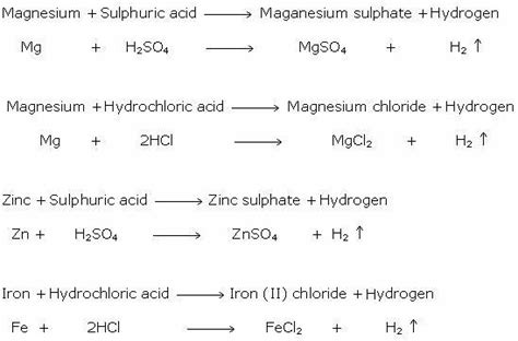 Tin and hydrochloric acid equation