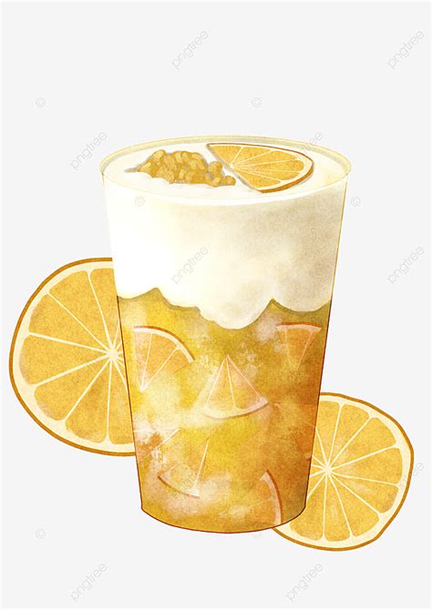 Lemon Tea White Transparent, Yellow Lemon Milk Tea, Milk Tea, Fruit, Lemon PNG Image For Free ...